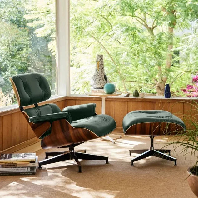 Eames Lounge Chair And Ottoman - Tall Version