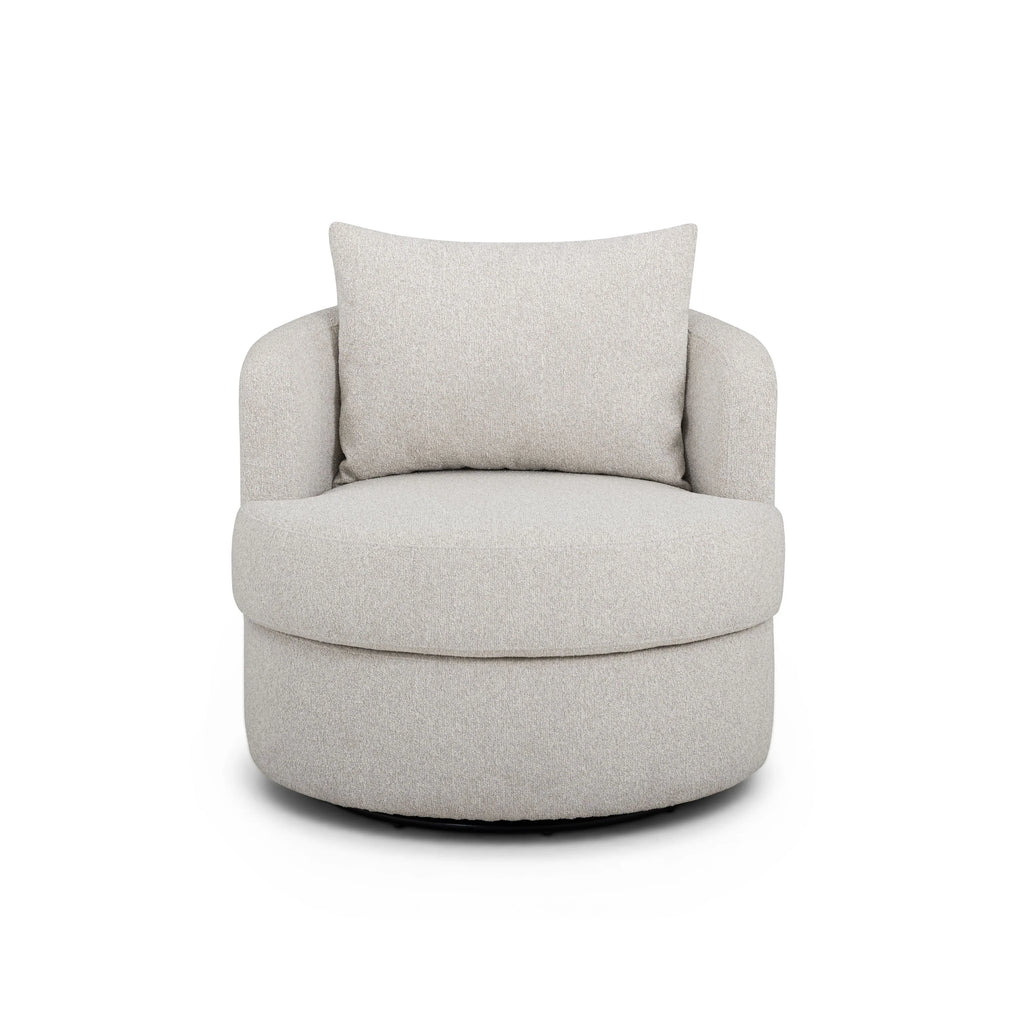 Silvi Performance Boucle Swivel Accent Chair