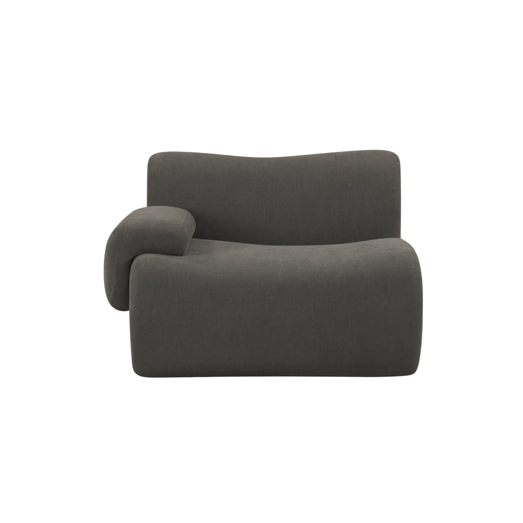 Zenith Contract-Grade Upcycled Fabric Corner Chair