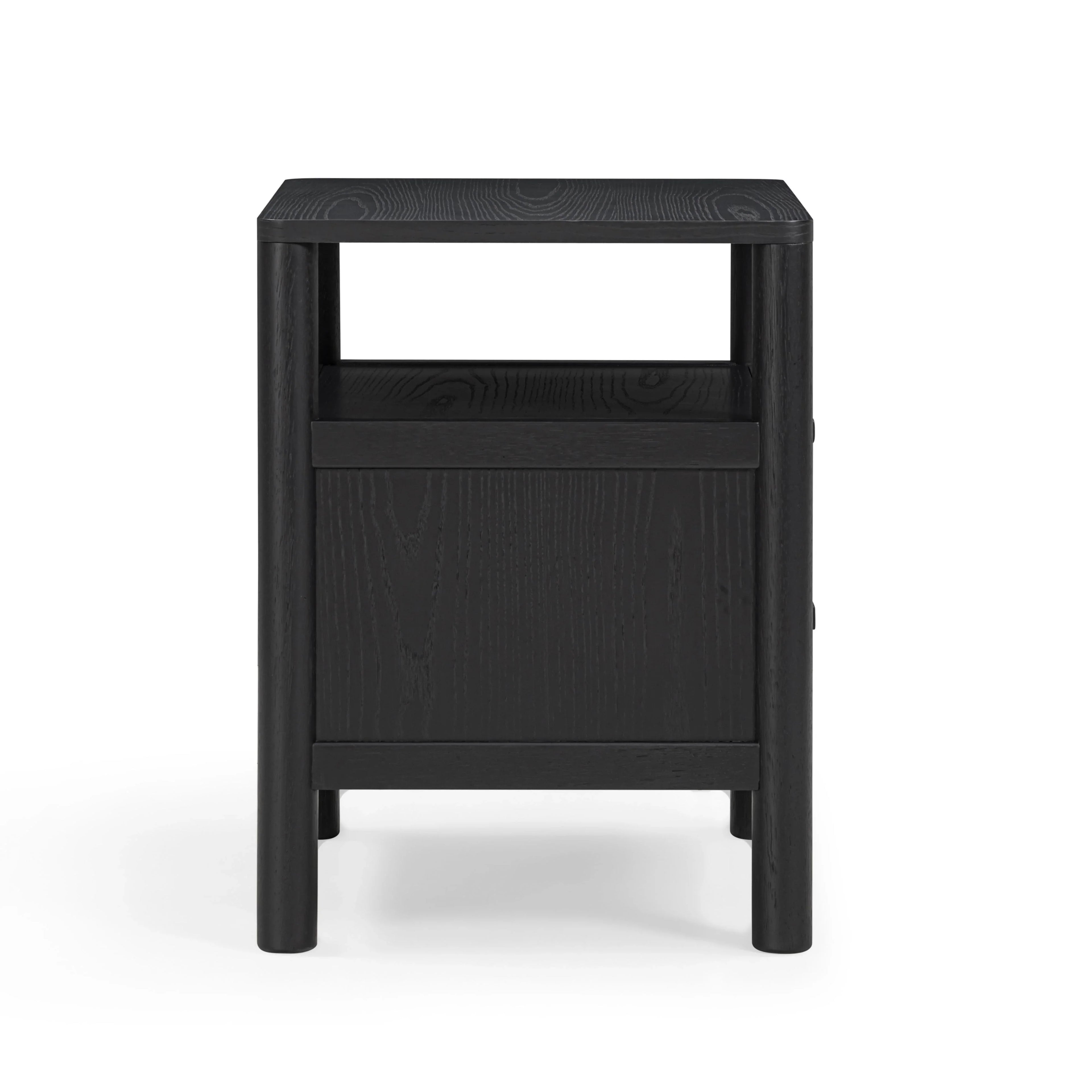 Tyra 22" Black Ash Nightstand