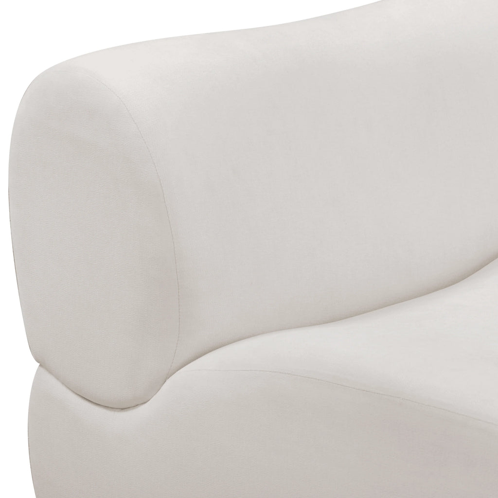 Zenith Contract-Grade Upcycled Fabric Corner Chair