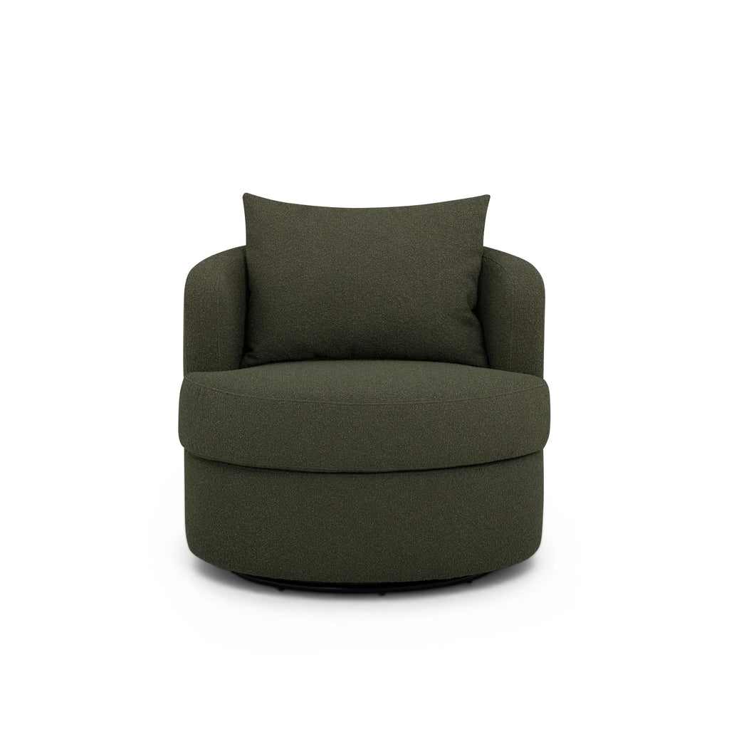 Silvi Performance Boucle Swivel Accent Chair