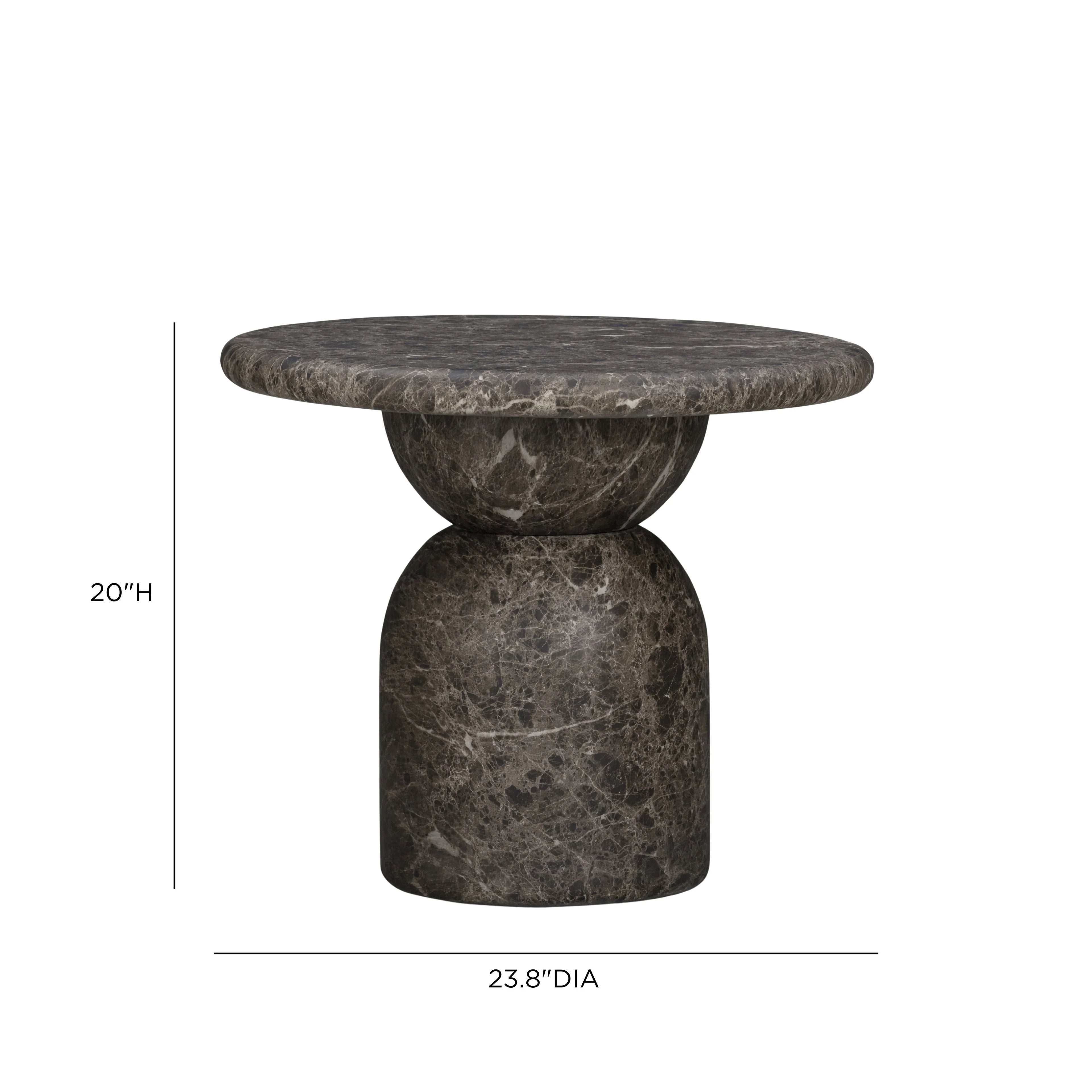 Cynthia Concrete Indoor/Outdoor Side Table