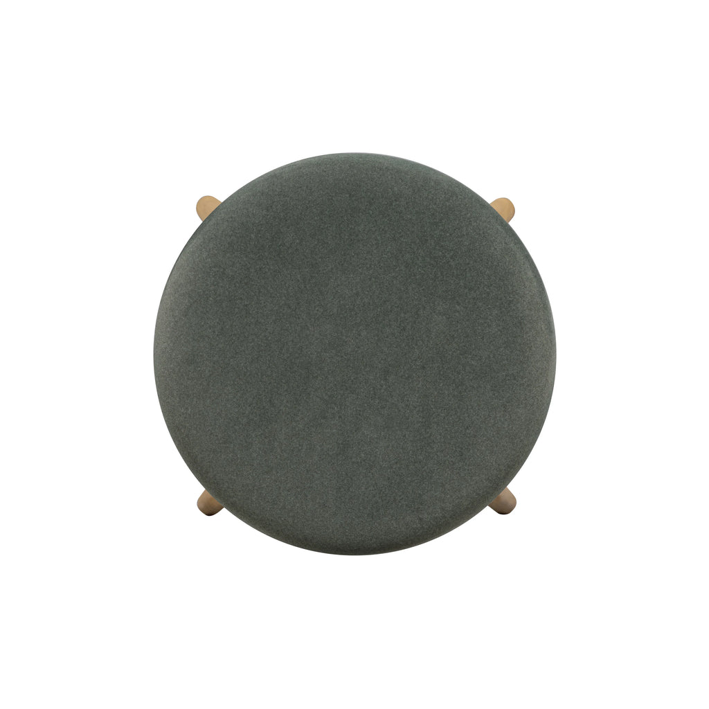 Oodle Performance Vegan Mohair Stool