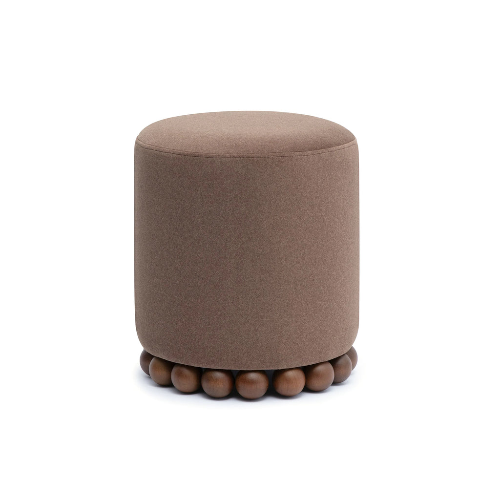 Dex Performance Vegan Mohair Ottoman