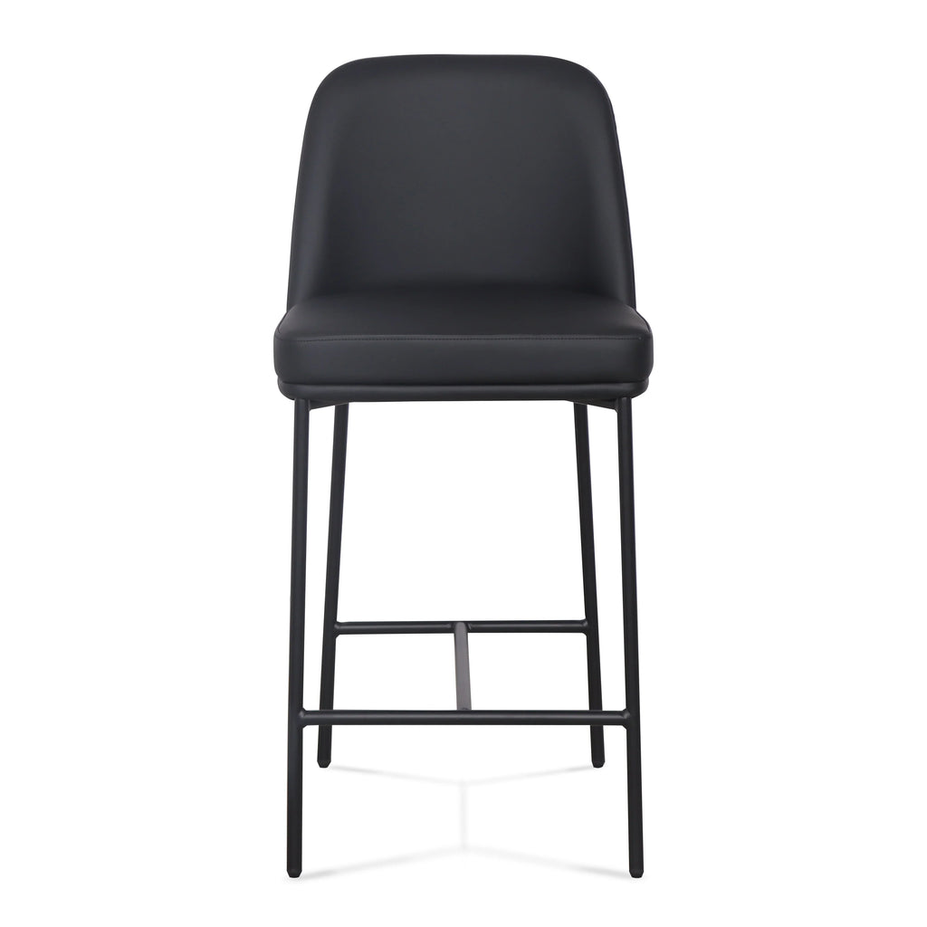 Sydney Performance Vegan Leather Counter Stool - Set of 2