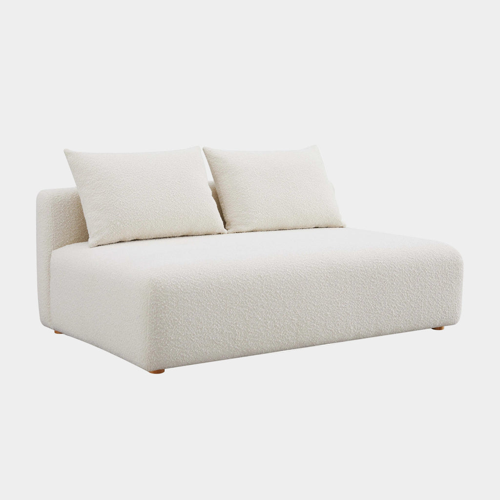 Hangover 64" Armless Loveseat