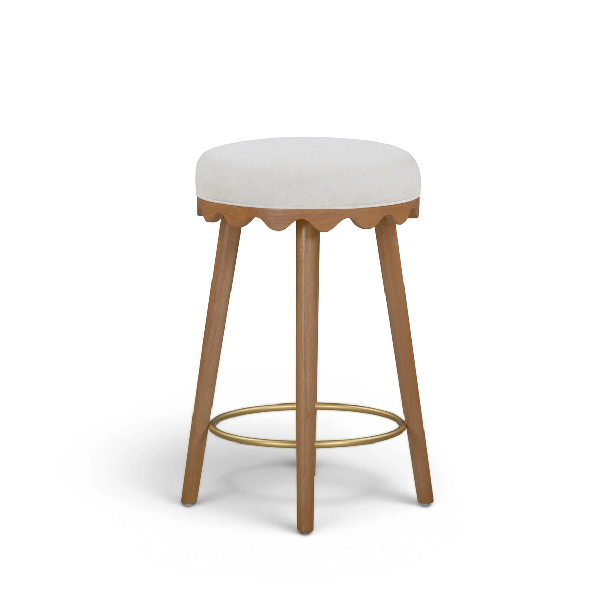 Oodle Performance Vegan Mohair Stool