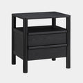Tyra 22" Black Ash Nightstand