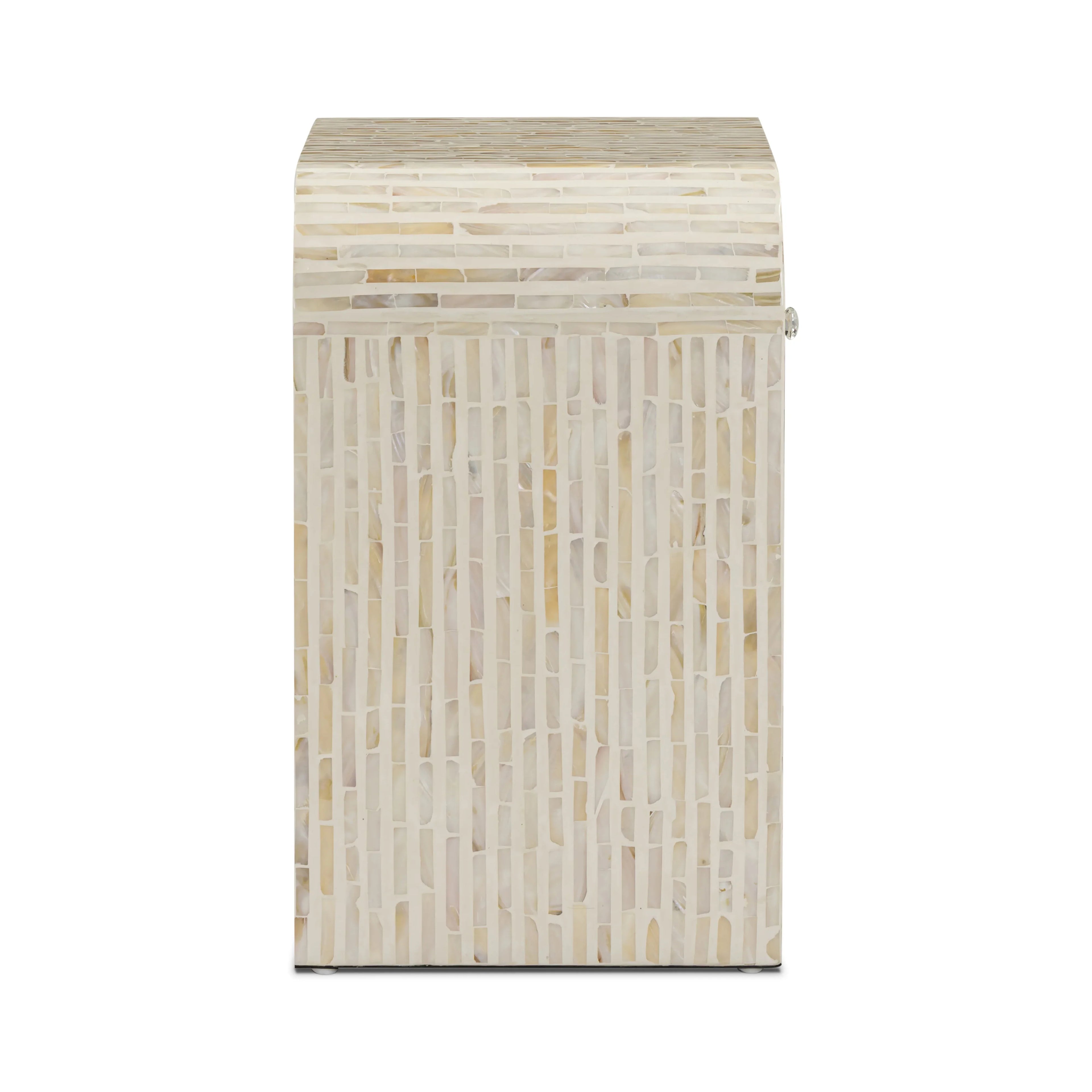 Borno 20" Mother of Pearl Nightstand