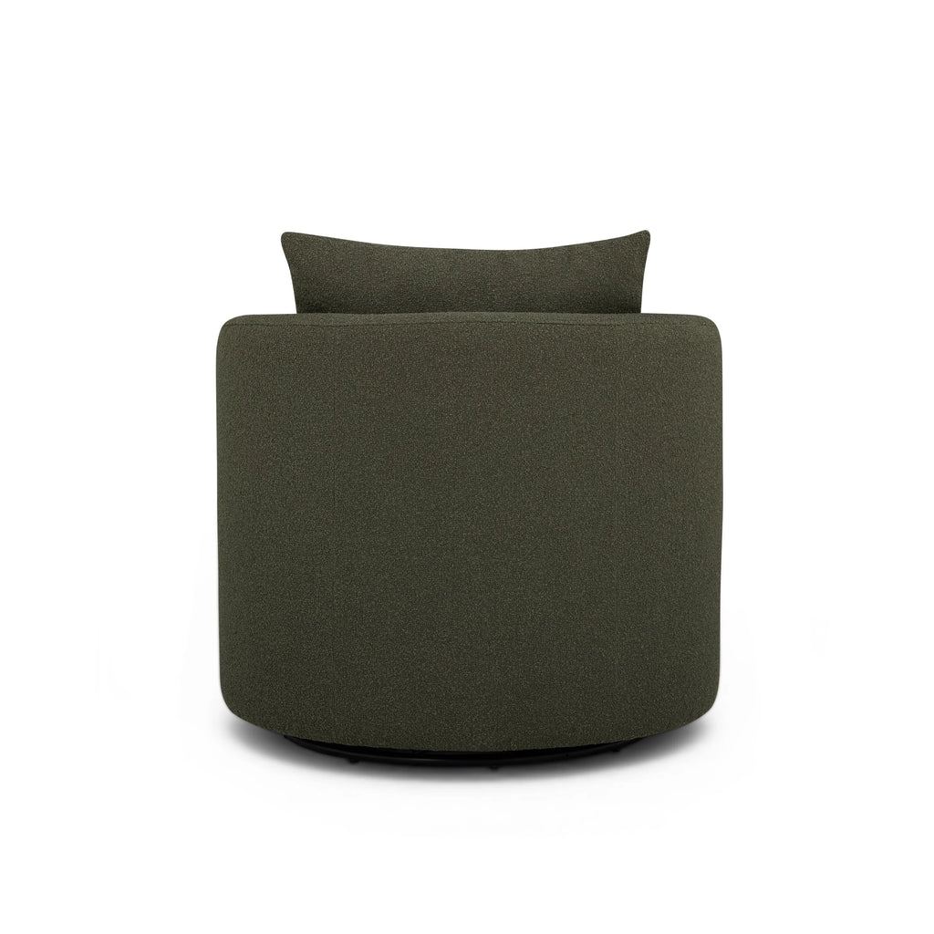 Silvi Performance Boucle Swivel Accent Chair