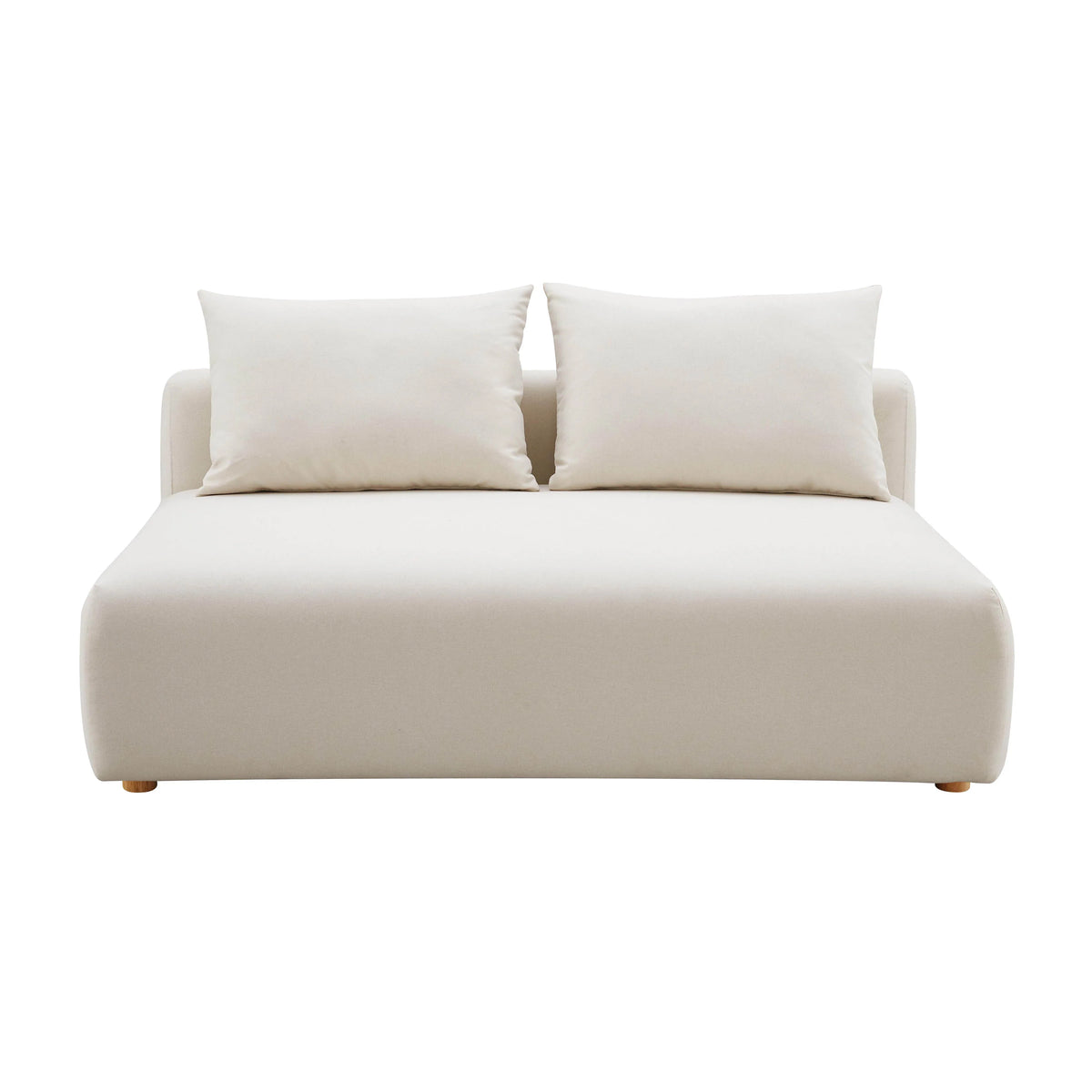 Hangover 64" Armless Loveseat
