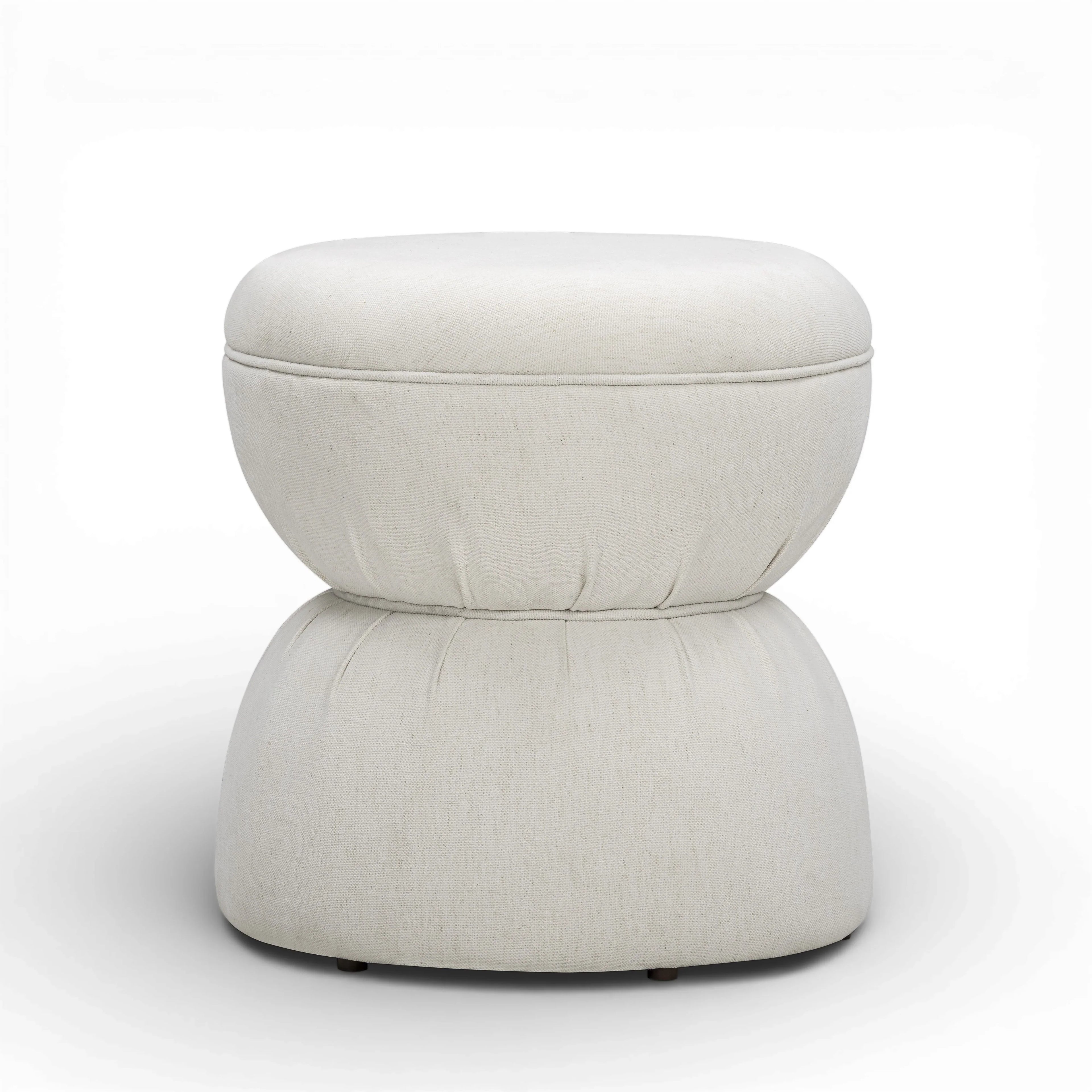 Tomlin Performance Chenille Game Table and Two Ottomans Set