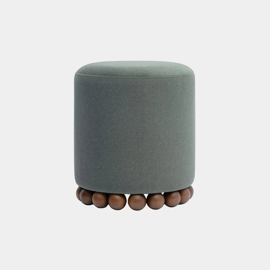 Dex Performance Vegan Mohair Ottoman