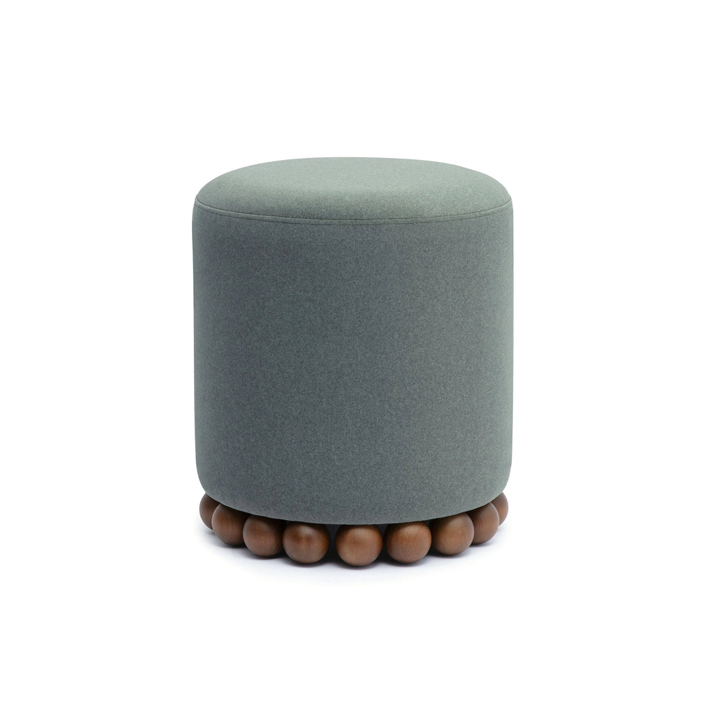 Dex Performance Vegan Mohair Ottoman