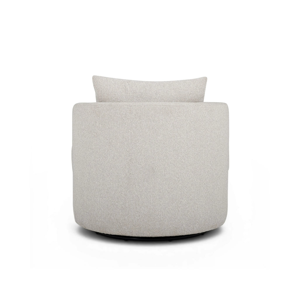 Silvi Performance Boucle Swivel Accent Chair