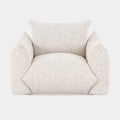 Saint Tropez Nubby Fabric Armchair in Sand