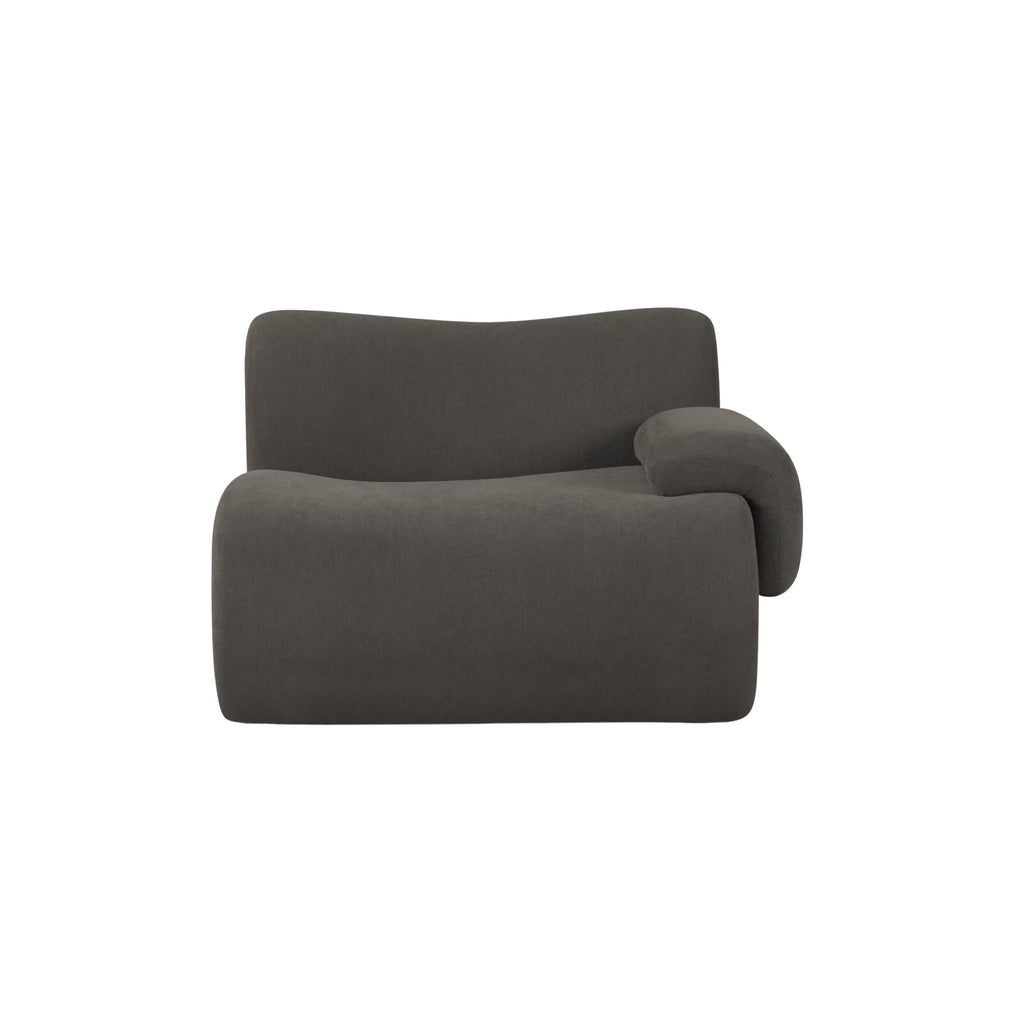 Zenith Contract-Grade Upcycled Fabric Corner Chair