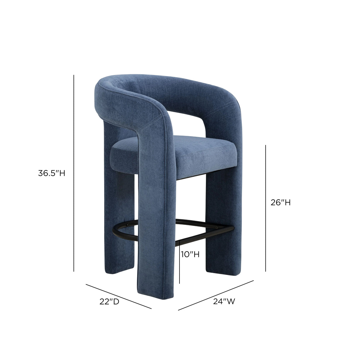 Malone Performance Chenille Stool