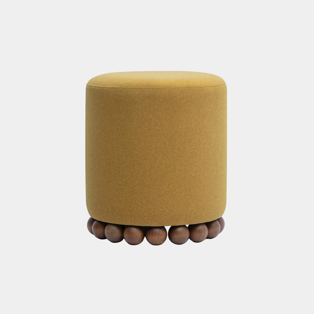 Dex Performance Vegan Mohair Ottoman