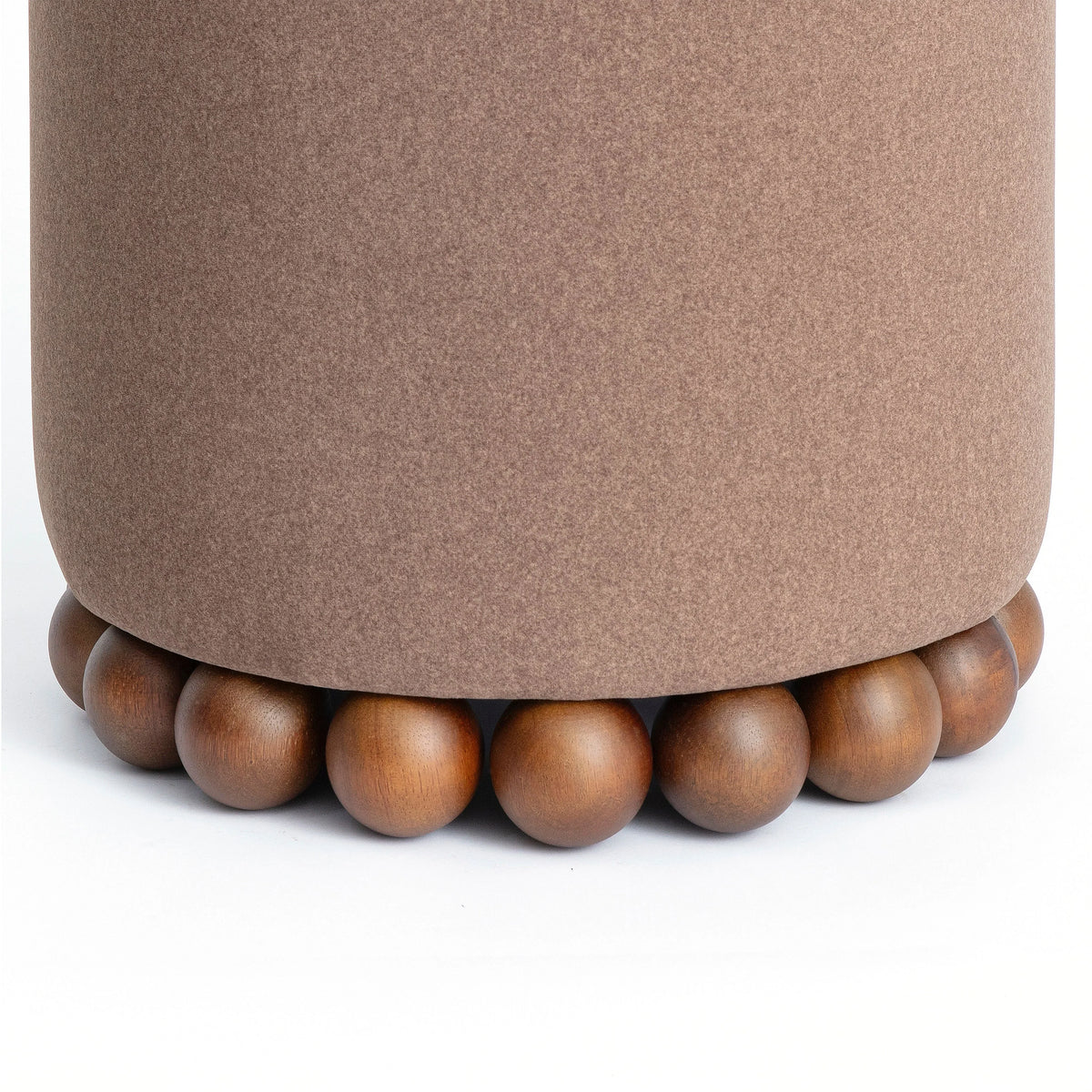 Dex Performance Vegan Mohair Ottoman
