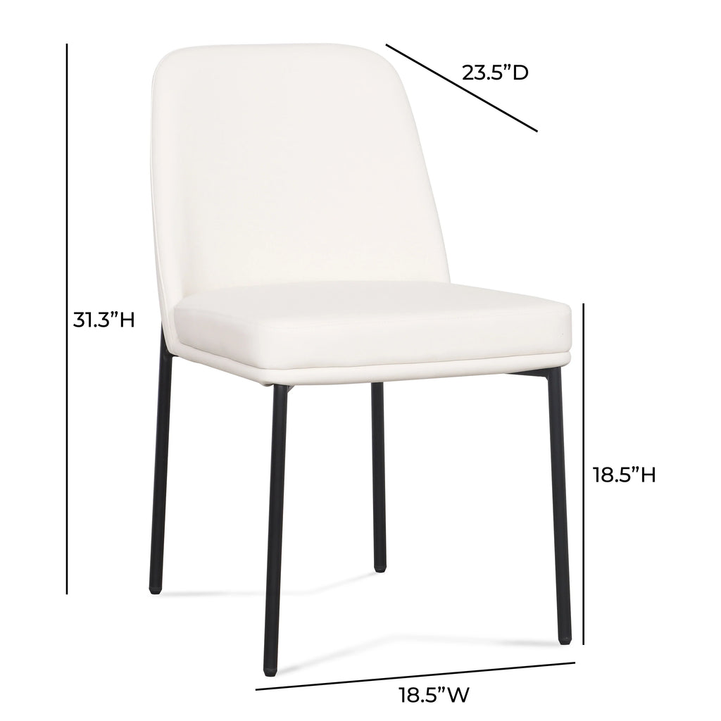 Sydney Performance Vegan Leather Dining Chair - Set of 2