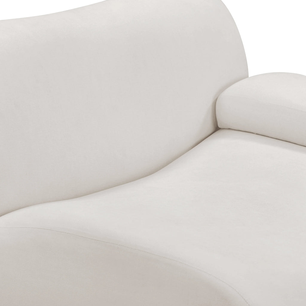 Zenith Contract-Grade Upcycled Fabric Corner Chair