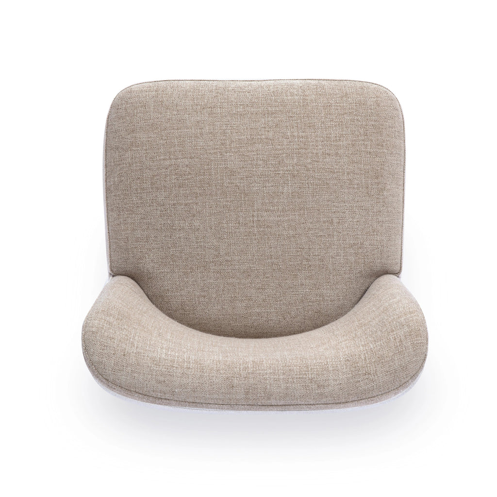 Melissa Performance Fabric Rolling Dining Chair
