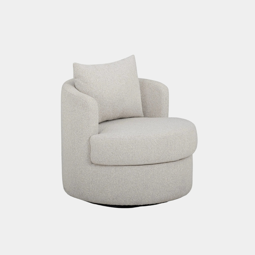 Silvi Performance Boucle Swivel Accent Chair