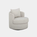 Silvi Performance Boucle Swivel Accent Chair
