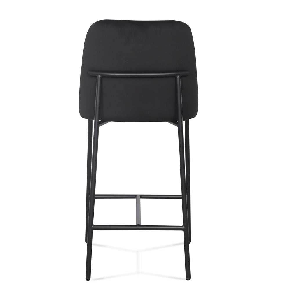 Sydney Performance Velvet Counter Stool Set of 2