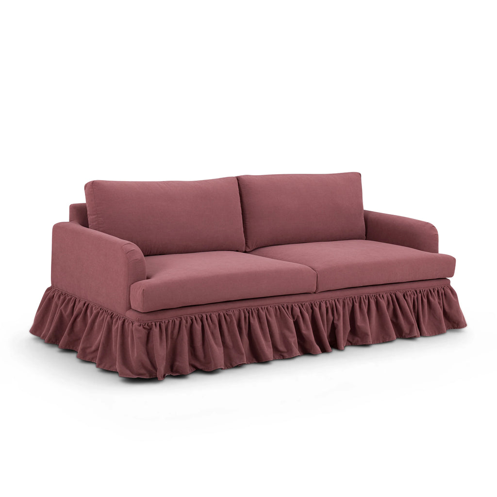 Gertrude 90" Upcycled Performance Fabric Sofa