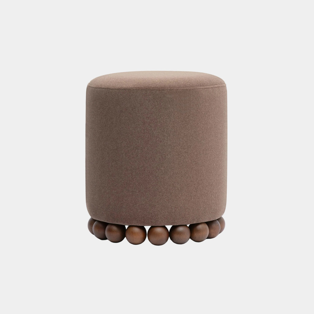 Dex Performance Vegan Mohair Ottoman