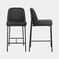 Sydney Performance Vegan Leather Counter Stool - Set of 2