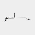 Serge Mouille Three-Arm Ceiling Lamp