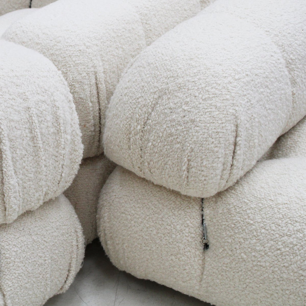 Mario Bellini Two-Seater Boucle Sofa