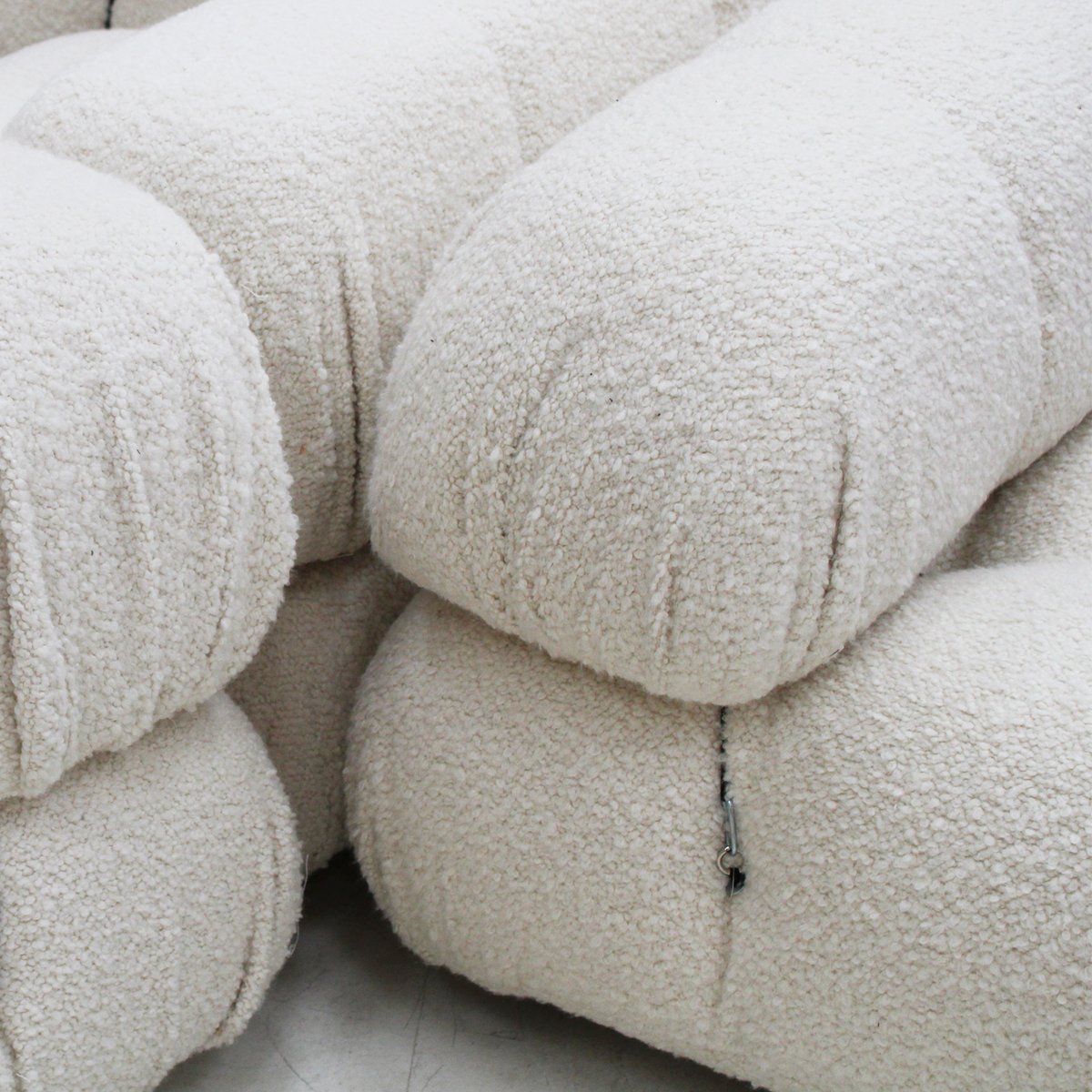 Mario Bellini Two-Seater Boucle Sofa