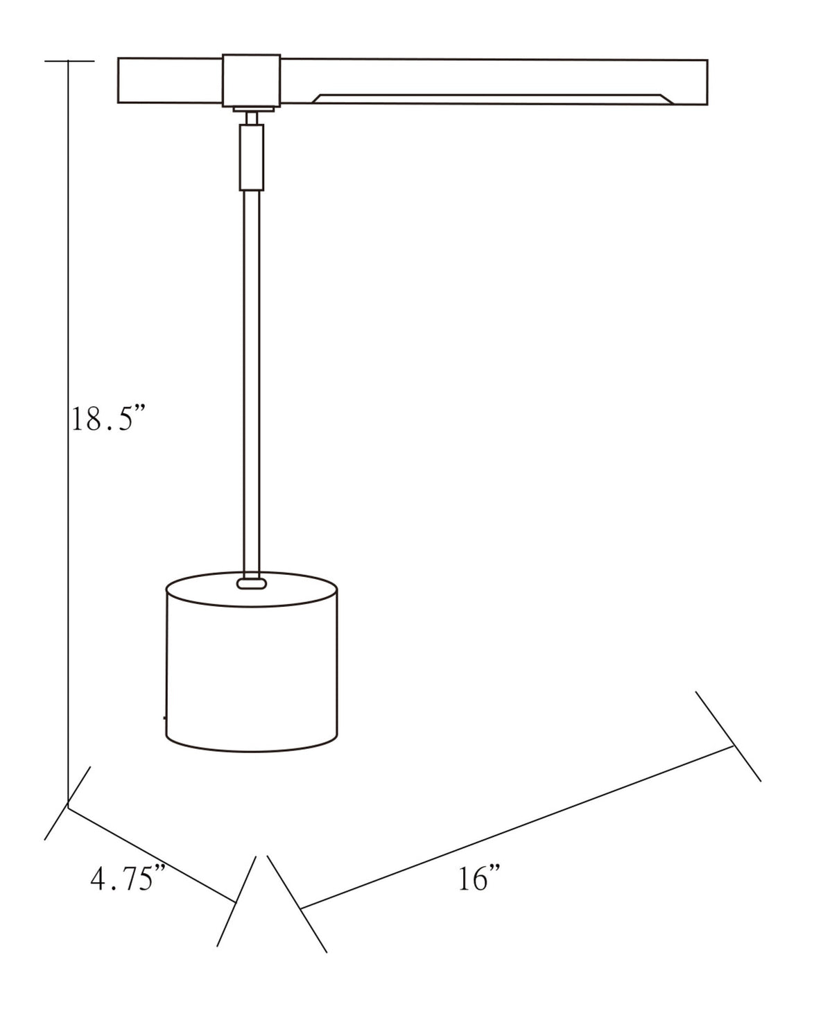 Yorkshire Task Table Lamp